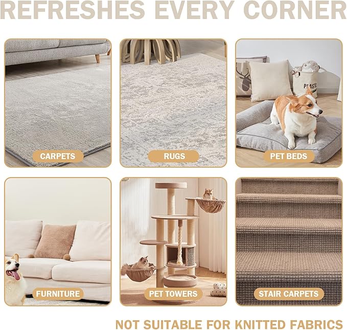 63“Ultra Long Carpet Rake by LINTPLUS-Heavy Duty Carpet Scraper & Pet Hair Remover for Deep Cleaning, Efficient Dog Hair Remover for Carpets,Rugs,Furniture-Durable Carpet Rake for Home Use