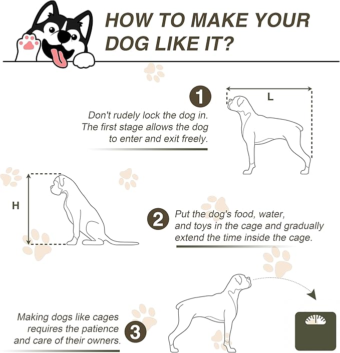 EDYO LIVING 38" Large Dog Crate Furniture with Sliding Barn Door, Wooden Dog Kennel with Drawer for Storage, Water Resistant Indoor Furniture Style Dog Crate for Small/Medium/Large Dog, Rustic Oak