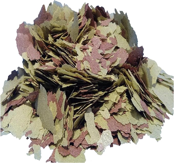 Aquatic Foods Inc. California Blackworm & Cichlid Green GRO Premium Flakes for Discus, Cichlids All Community Tropical Fish Also Pellet Mix, Wafer Mix Included…6oz