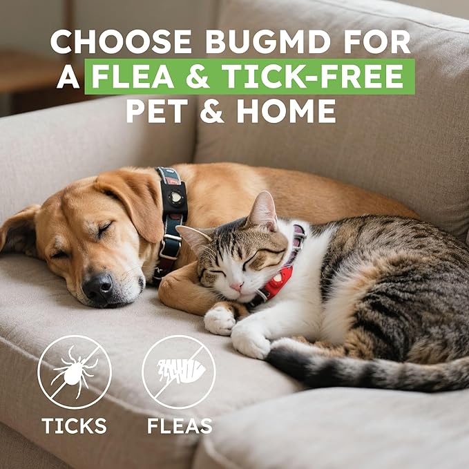 BugMD Paw Guardian Refill, Plant-Powered Flea & Tick Protection Tablets, 3 Count, 30-Day Protection, Natural Essential Oil Formula