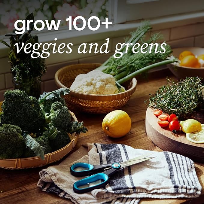 Farmstand Starter Kit + 30 Seedling Credits | Family Hydroponic Growing System Kit | Self-Watering Outdoor Vertical Garden Planter Tower | 5ft 5in | Made in USA