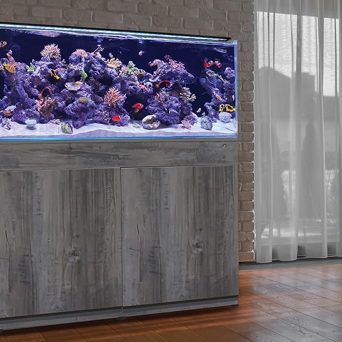 CURRENT USA 48"-60" Inch Orbit Marine LED Saltwater Reef Marine Aquarium Light with Bluetooth App Control | Wireless Lighting & eFlux Wave Pump Control for Fish Tank (4203)