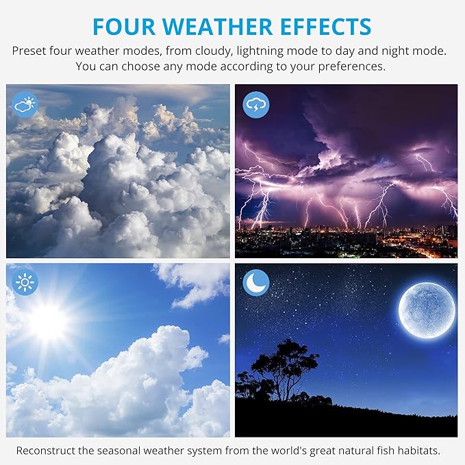 NICREW RGB+W 24/7 LED Aquarium Light with Controller, Full Spectrum Fish Tank Light for Planted Freshwater Tanks, Planted Aquarium Light with Extendable Brackets to 24-30 Inches, 21 Watts