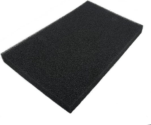 Aquarium Filter Sponge Large Pad, Cut-to-fit Foam Course for Fish Pong, Fish Tank 30 PPI (23x12x2 inch)