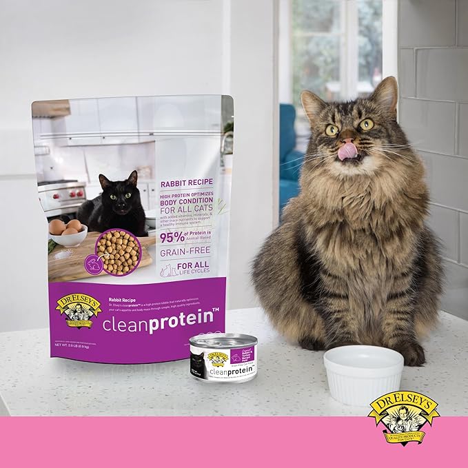 Dr. Elsey's cleanprotein Original Pork Recipe Wet Cat Food, (Pack of 24), 2.75oz Cans