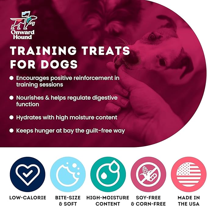 Training Treats for Dogs - Soft Venison - Low Calorie Dog Training Treats for Sensitive Stomachs with Single Source Premium Protein, Corn Free, & Soy Free Formula - 4 oz