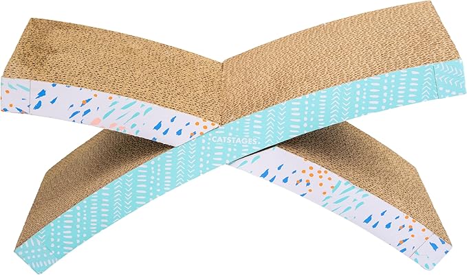 Catstages Easy Life Hammock Cat Lounger & Scratcher – Elevated Scratcher & Resting Spot for Cats, Comfortable & Multifunctional Design