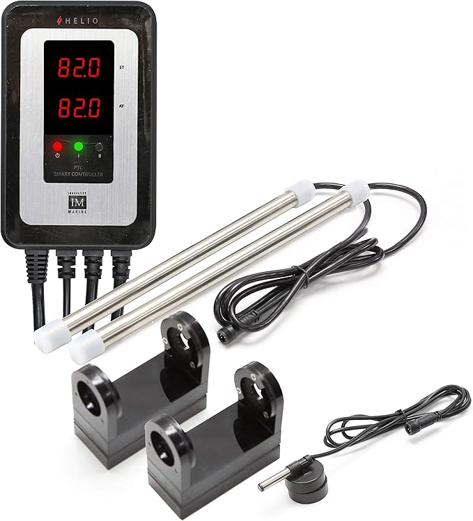 Innovative Marine Helio PTC Smart Reef Aquarium Heater (700 Watt - [2 x 350W])