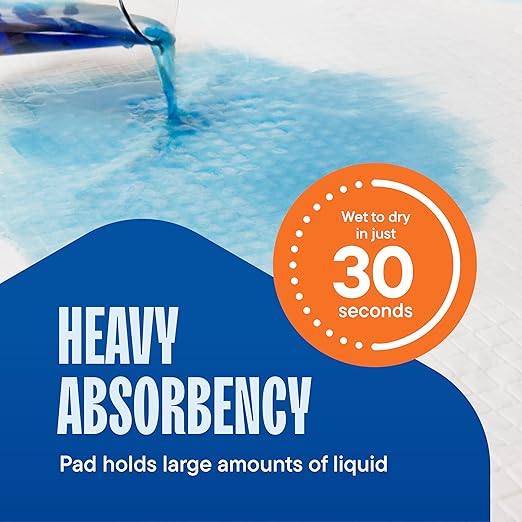 Chucks Pads Disposable [100-Pack] Adult Incontinence Underpads 36"x 36" Extra Large Absorbent Fluff Protective Bed Pads, Toddler Mattress Pads - Pee Pads for Kids & Adults - Dog & Puppy Training Pads