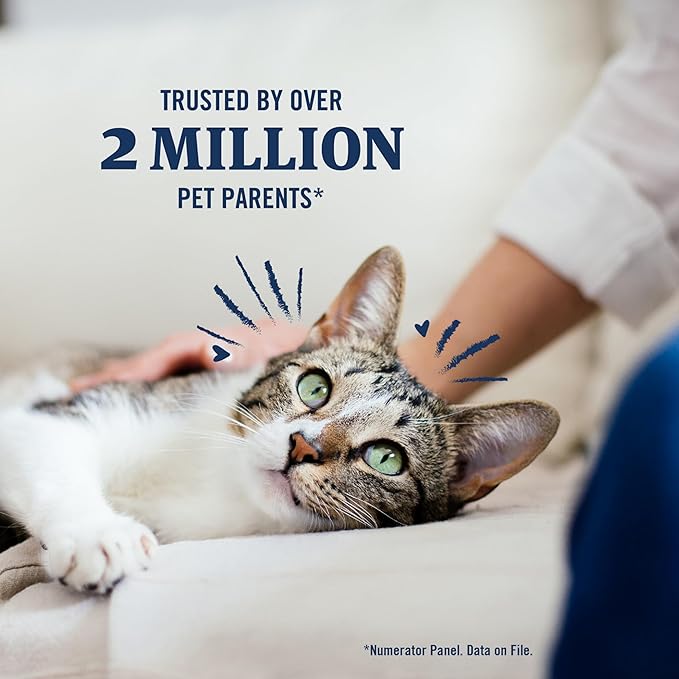 PetArmor Plus Flea and Tick Prevention for Cats, Cat Flea and Tick Treatment, 3 Doses, Waterproof Topical, Fast Acting, Cats Over 1.5 lbs