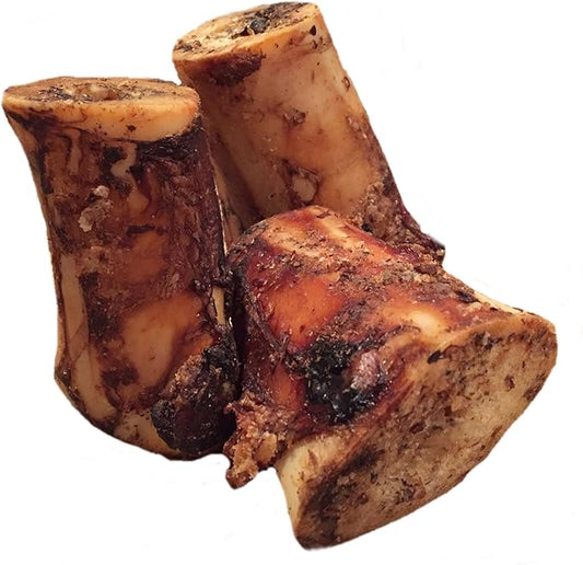 K9 Connoisseur Beef Marrow Dog Bones Long Lasting for Aggressive Chewers - USA Made Single Ingredient Dynamo Bone for Small and Medium Dogs Upto 50 Pounds - 3 Pack