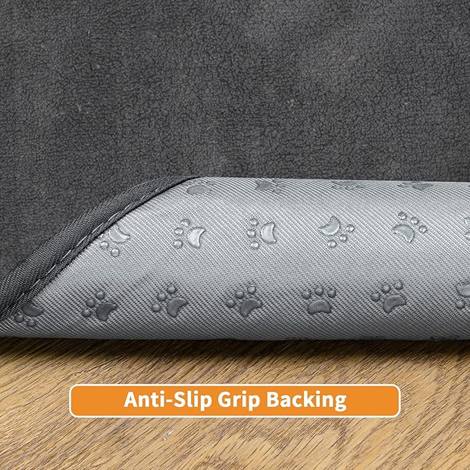 Dog Pee Pad Washable-Extra Large Instant Absorb Training Pads Non-Slip Pet Playpen Mat Waterproof Reusable Floor Mat for Puppy/Senior Dog Whelping Incontinence Housebreaking (31"x36"-(2PACK))