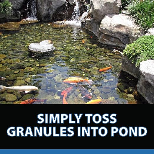 CrystalClear ParaSalt Outdoor Pond & Water Garden Rock Salt Crystals, Fish Parasite Control, Beneficial Stress Reducing & Slime-Coat Treatment, Natural Aquatic Additive, Koi, Plants & Pet Safe, 10 lbs