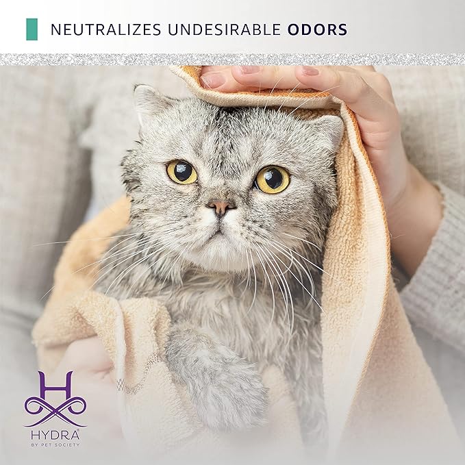 Hydra Professional Face and Eye Cleaner for Dogs and Cats, No-Rinse Pet Cleaner for All Breeds and Coat Types