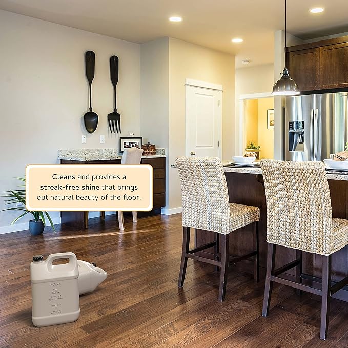 Begley's Hardwood Floor Cleaner Spray - Hard Wood Floor Cleaner for Mopping - Citrus Scent Hardwood Cleaner - 64 oz