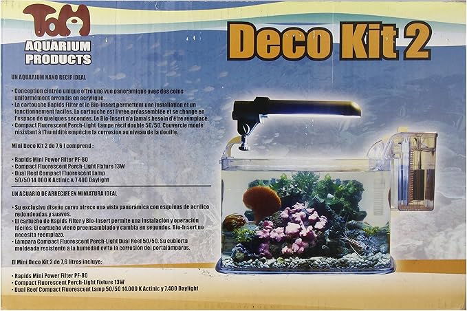 KollerCraft Deco Acuario Kit, 2 galones