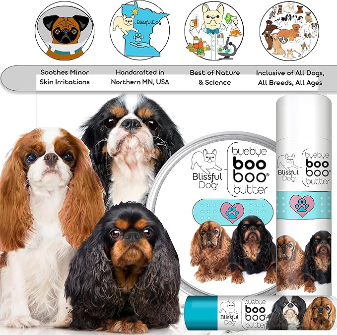English Toy Spaniel Boo Boo Butter, 4-Ounce